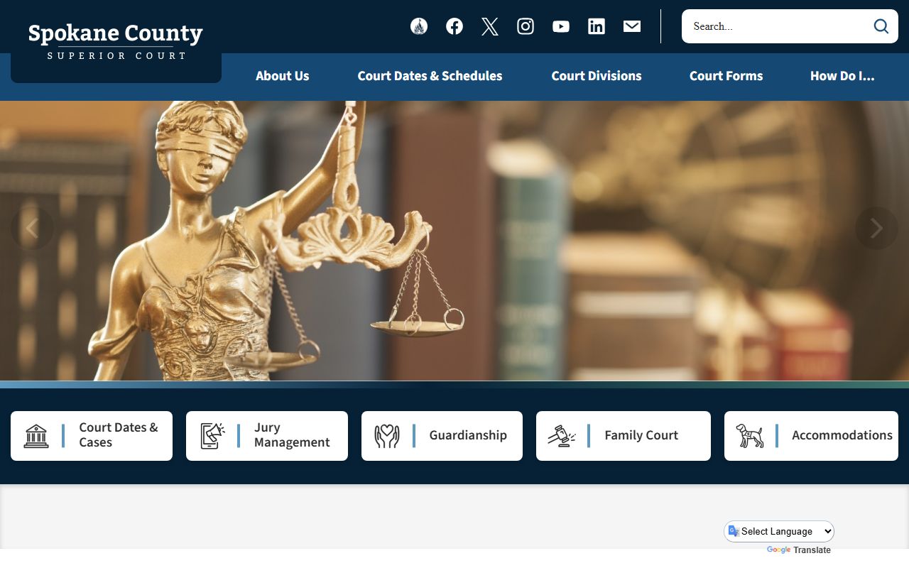 Spokane County Superior Court building