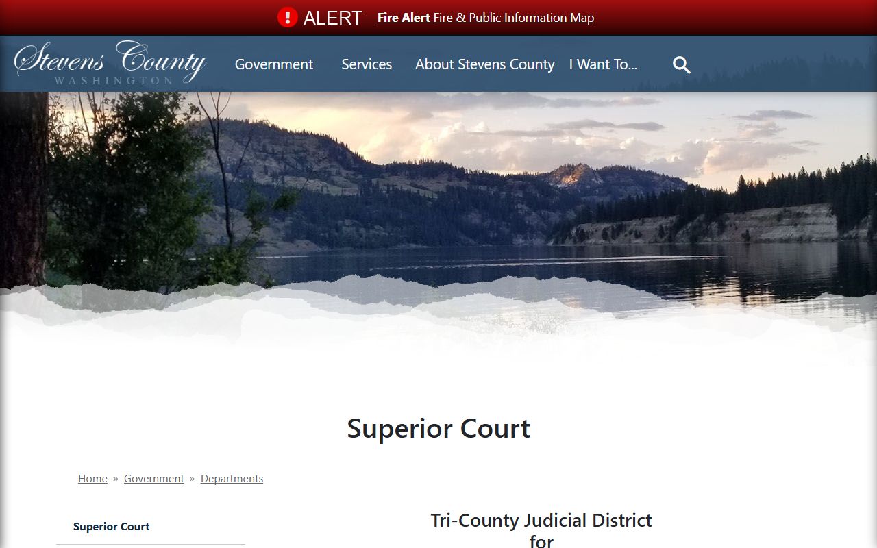 Stevens County Superior Court Colville